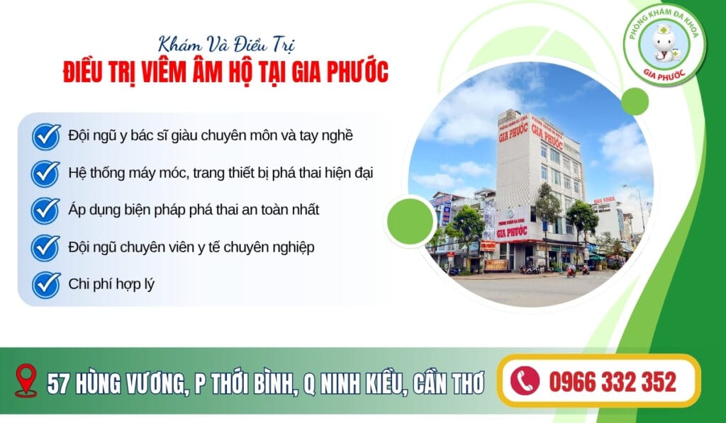 Khám và điều trị viêm âm hộ tại gia phước 