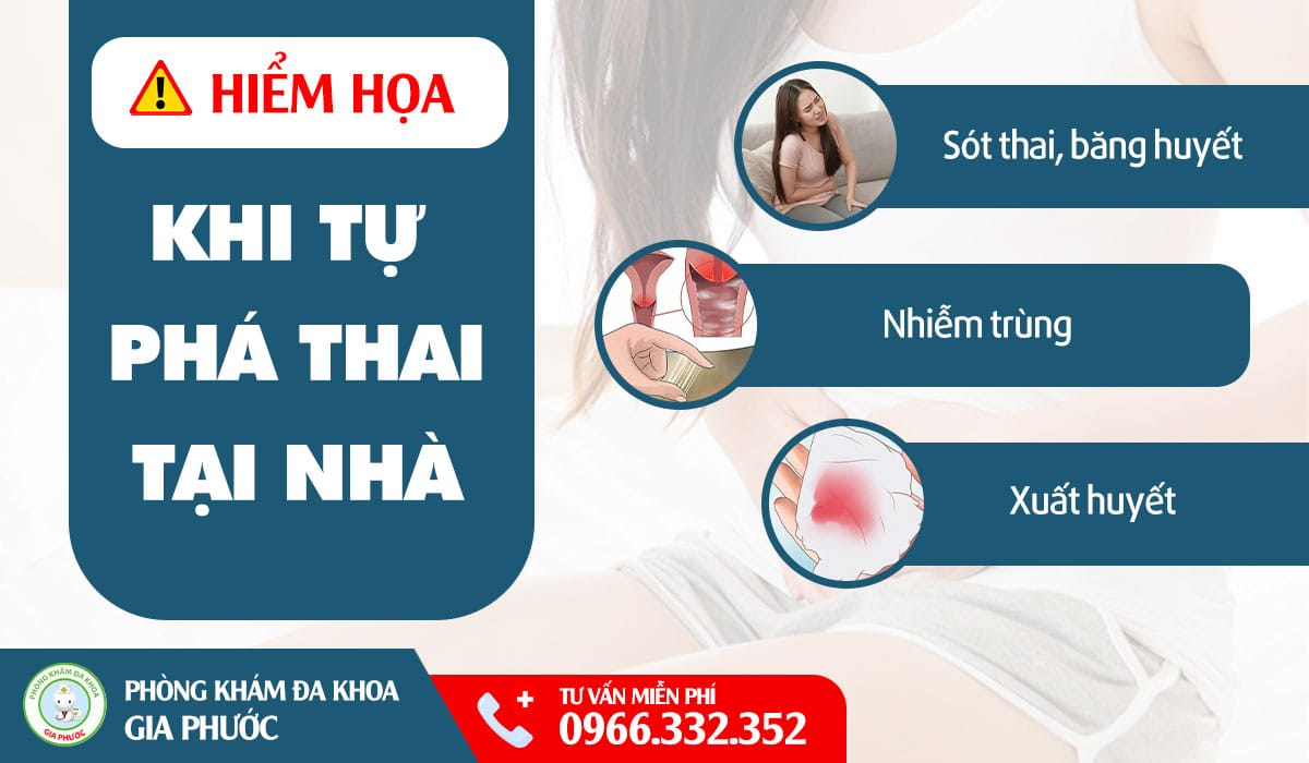 Những hiểm họa khi tự phá thai tại nhà hoặc phá thai ở những cơ sở chui, kém chất lượng