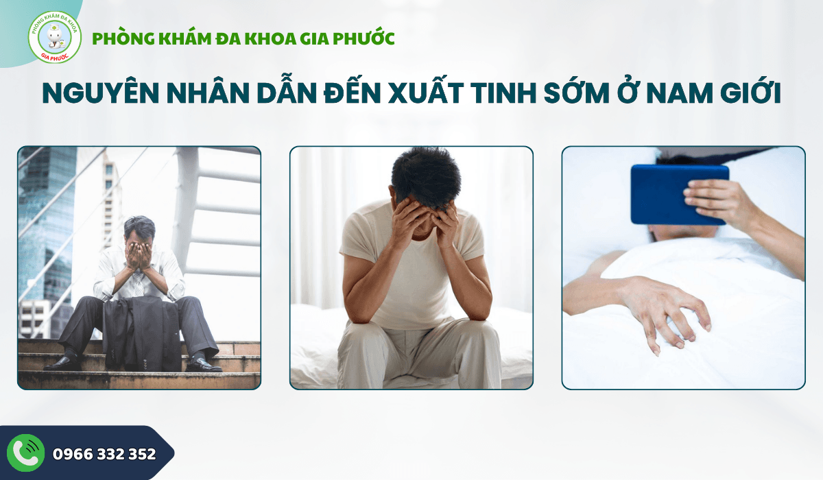 Biểu hiện và triệu chứng xuất tinh sớm