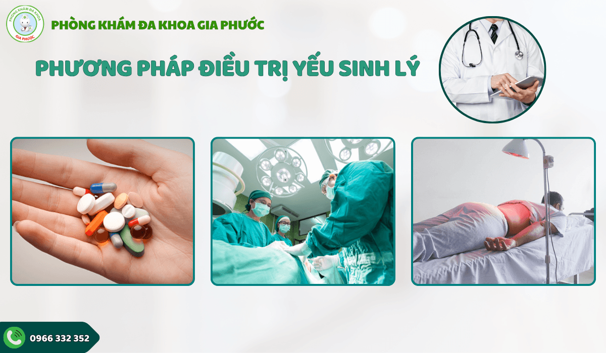Điều trị yếu sinh lý ở đâu uy tín an toàn