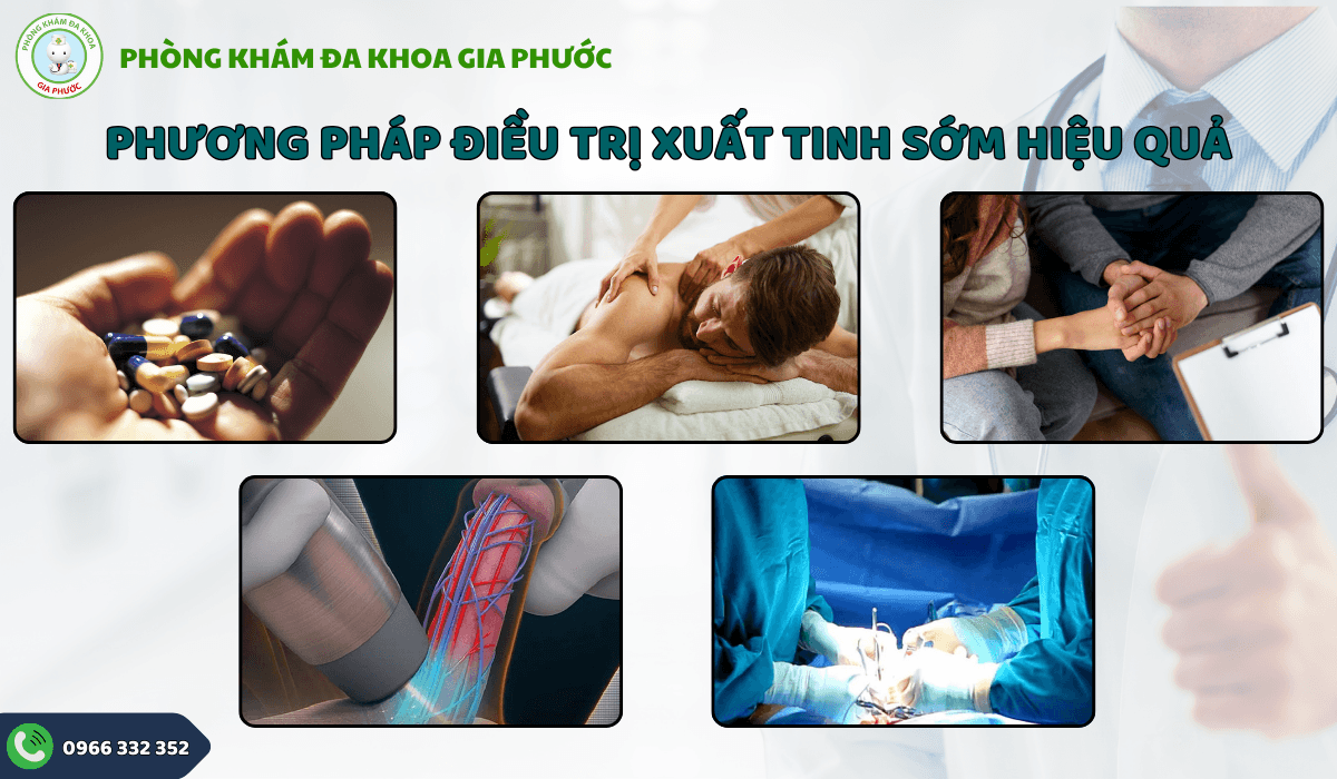 Phương pháp điều trị xuất tinh sớm hiệu quả an toàn