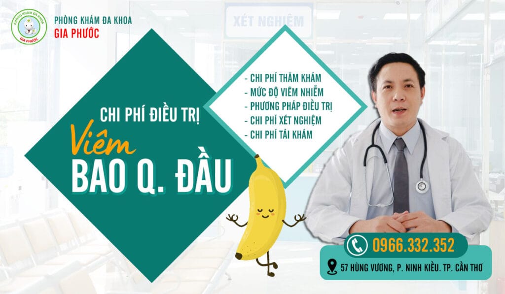 Có nhiều yếu tố ảnh hưởng đến chi phí điều trị viêm bao quy đầu ở Cần Thơ