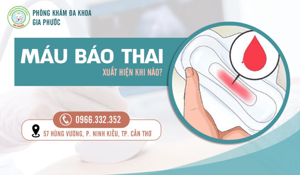 Máu báo thai xuất hiện sau quan hệ mấy ngày