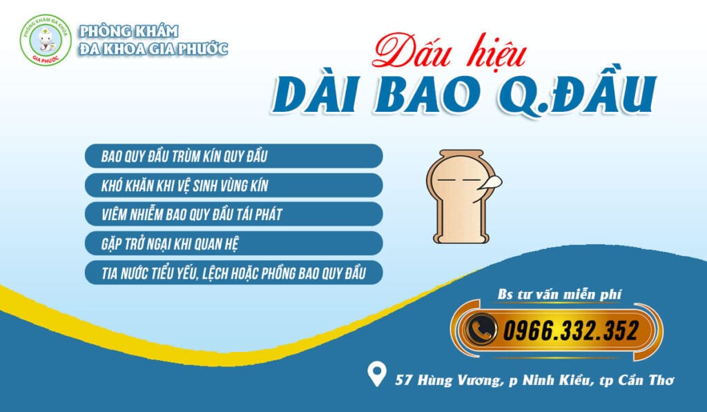 Nhận biết sớm các dấu hiệu dài bao quy đầu ở nam giới