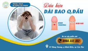 Dấu hiệu dài bao quy đầu ở nam giới