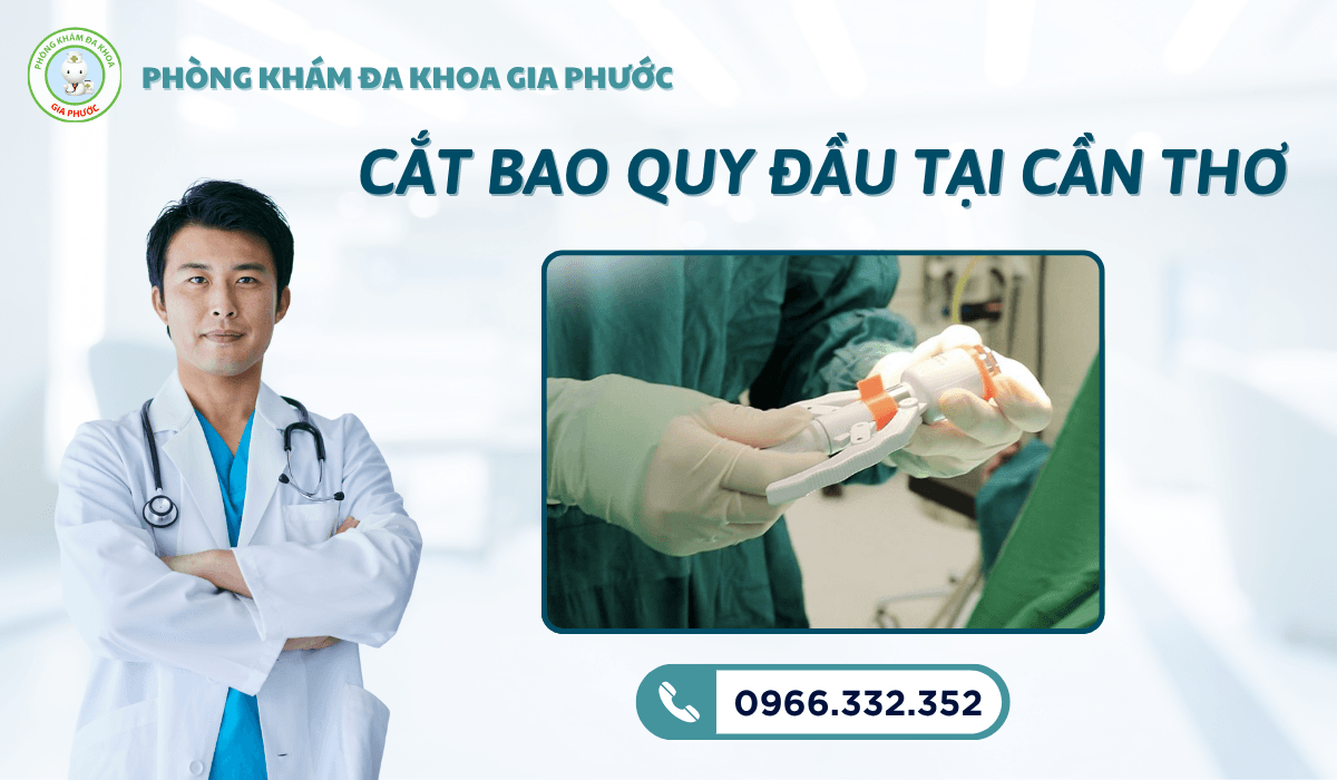 Cắt bao quy đầu tại cần thơ