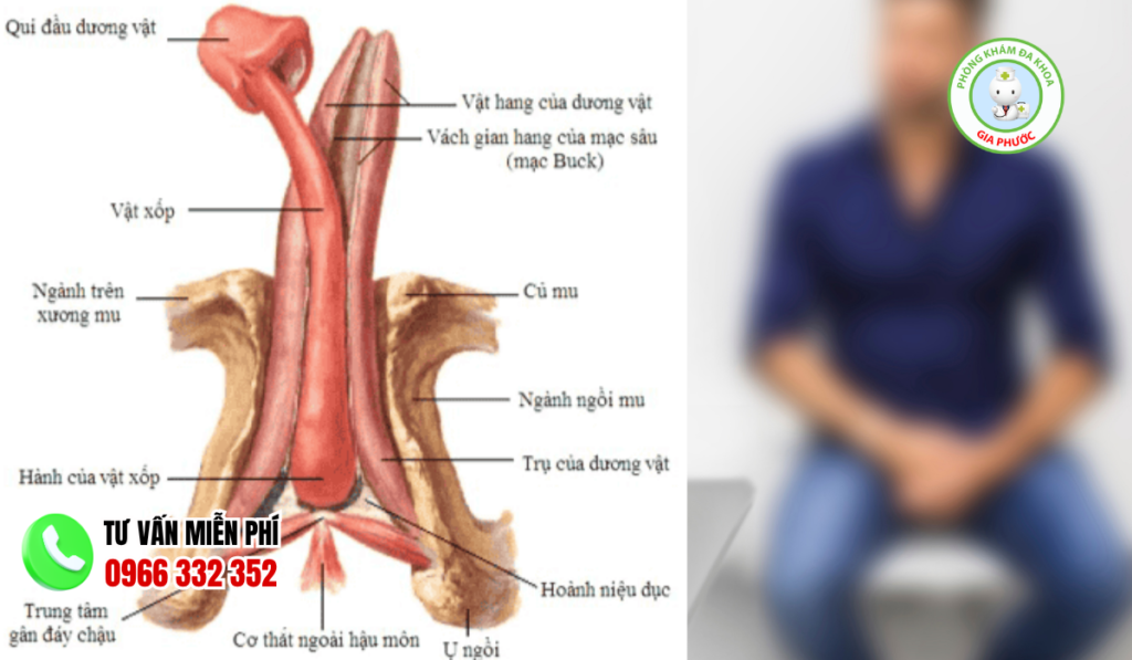 Cấu tạo hình ảnh dương vật bên trong